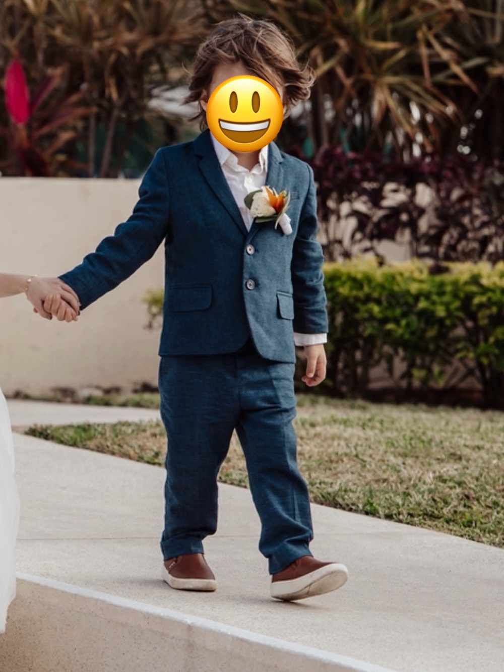 Toddler Suit Jacket, Pants, Shirt and Suspenders